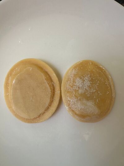 Sorrentino queso de cabra con zapallo camote